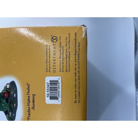 Dept 56 Halloween Snow Village House Witch Way Flight School Video Decoration - Picture 5 of 16